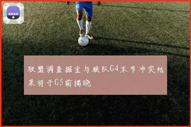 联盟调查掘金与狼队G4末节冲突结果将于G5前揭晓